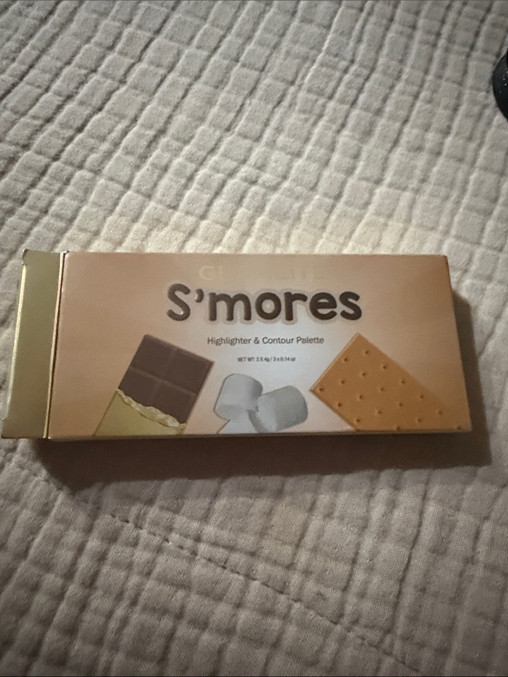 Glamlite S'mores Highlighter & Contour Palette - Beige/Tan Packaging